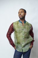 Silk adire organza shirt in various colours and patterns