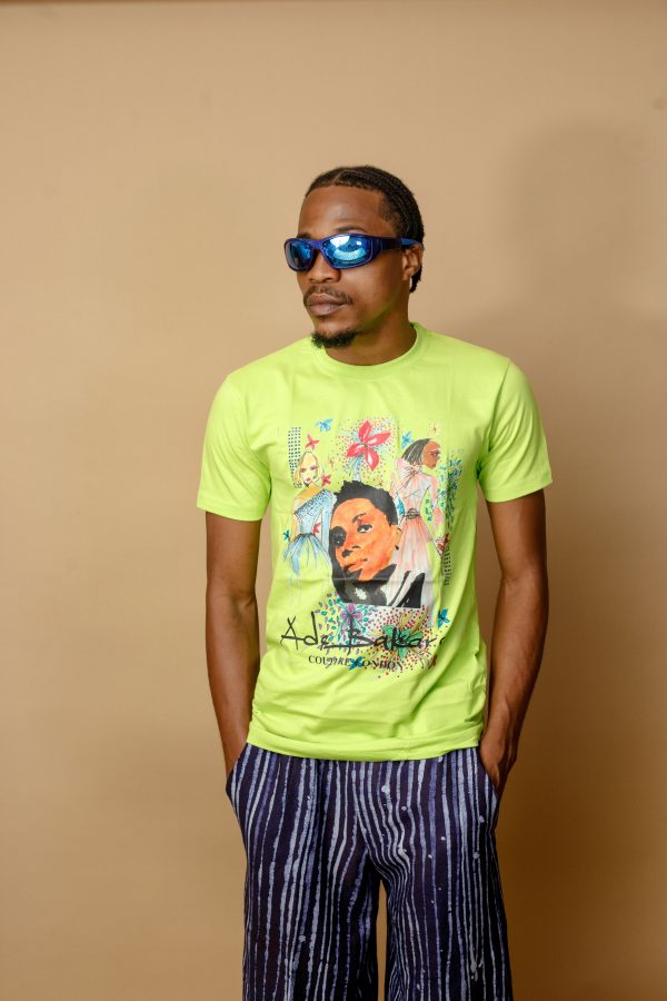 Lemon Green Cotton T shirt