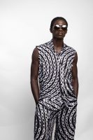 Sleeveless Adire Shirt