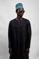 Long Silk Gazar Men's Kaftan